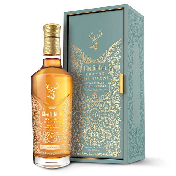 Le Glenfiddich Grande Couronne 26 ans et son coffret