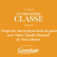 En première classe Épisode 7 - Le temps des sucres avec Nos Cabanes