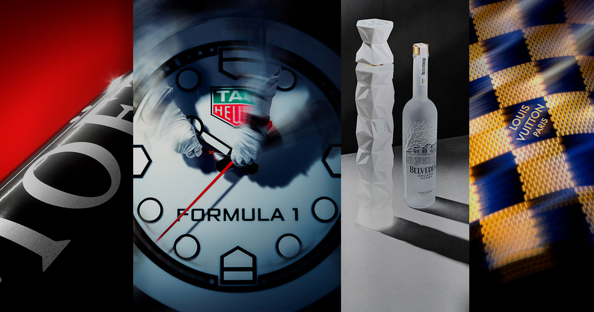 La Formule et LVMH - Moët & Chandon, TAG Heuer, Belvedere Vodka et Louis Vuitton
