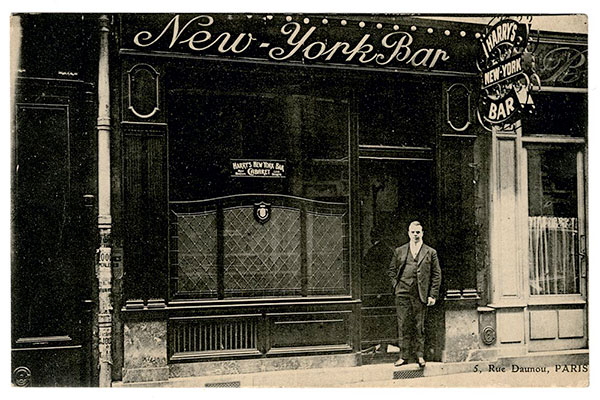 L'ouverture du Harry's New York Bar en 1923
