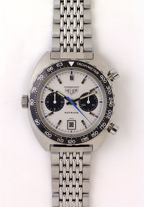 La Heuer Autavia 1163 à cadran blanc