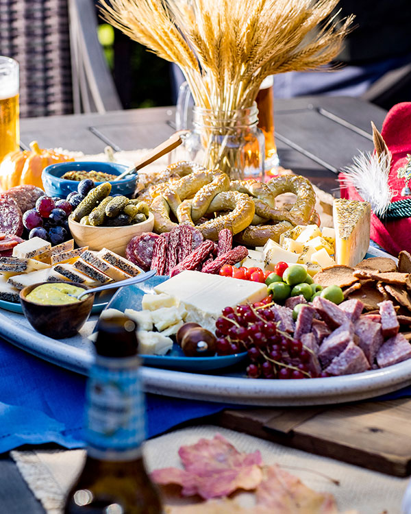Un parfait plateau pour l'Oktoberfest