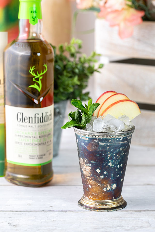 The Somerset Julep cocktail, made with Glenfiddich Orchard Experiment 