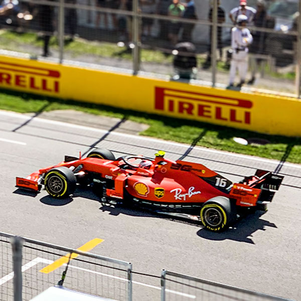 La Ferrari de Charles Leclerc au Grand Prix du Canada