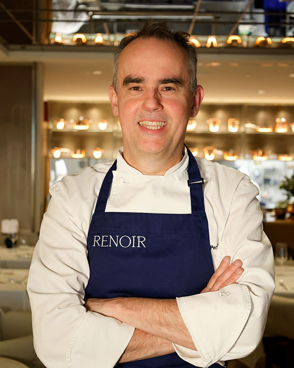 Le chef Olivier Perret