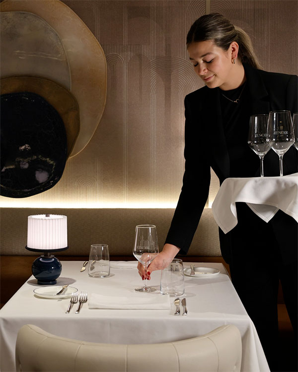 Le nouveau design du restaurant RENOIR