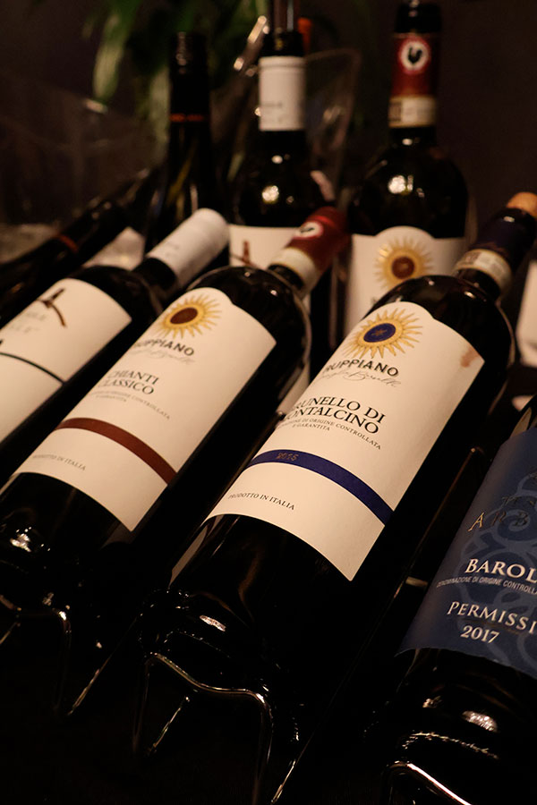 Les vins de Rupiano Famiglia Berselli au Salon de dégustation de vins par le Club de vins Jessica Harnois