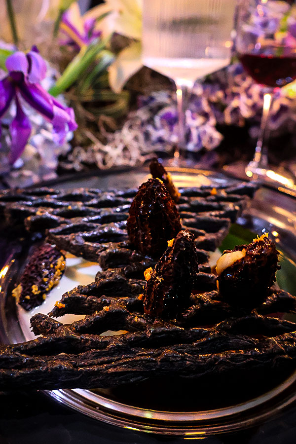Le Vol-au-vent charbonné par Jérémie Falissard à la Soirée Takumi Keiken par Lexus