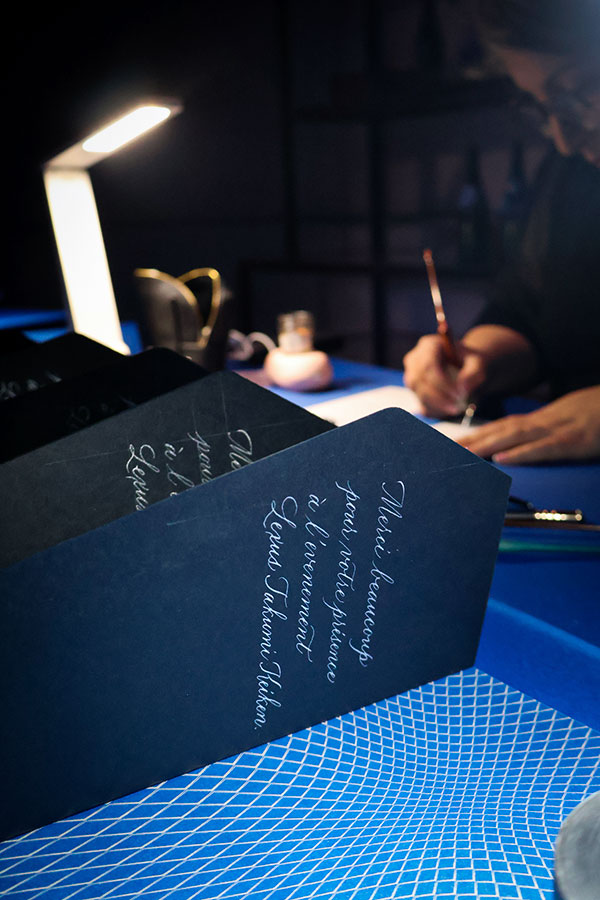 Ms. Joy Vanides Deneen at work - Takumi Keiken Evening by Lexus