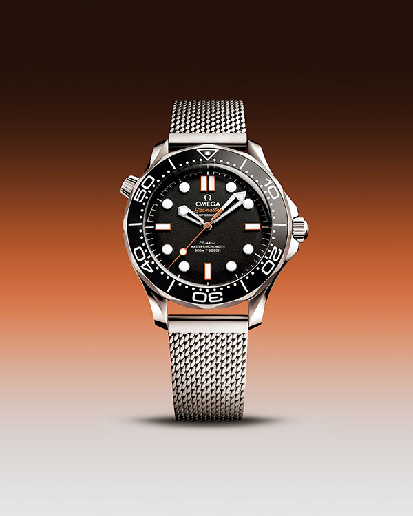 OMEGA Seamaster Diver 300M in Orange