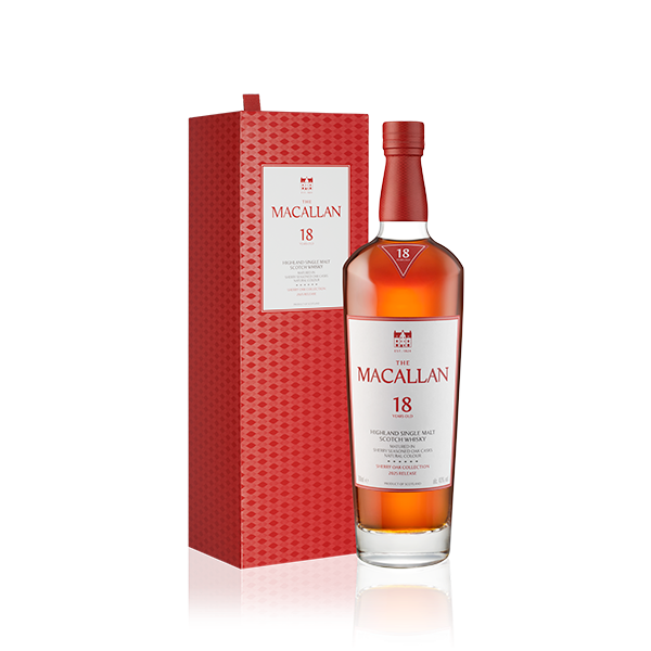Le nouvel emballage du The Macallan Sherry Oak 18 ans