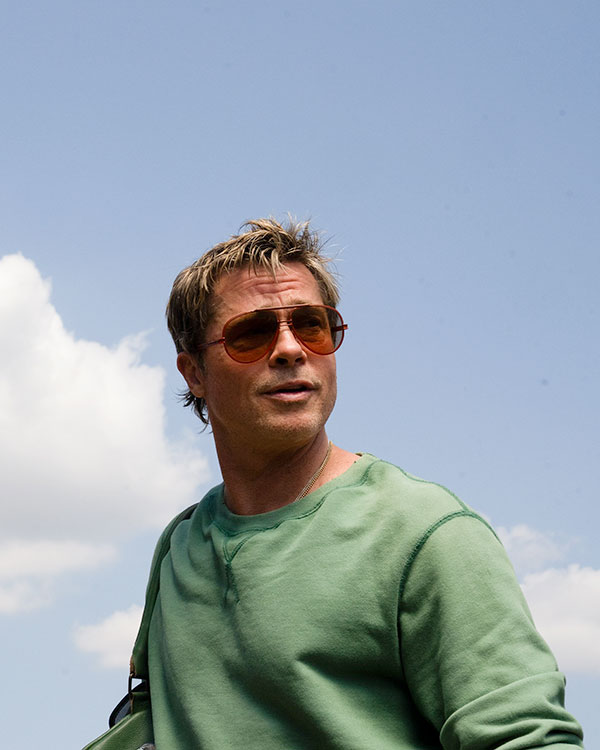 Editor's Picks for August 2025 - Sunspel Loopback Sweatshirt - Brad Pitt
