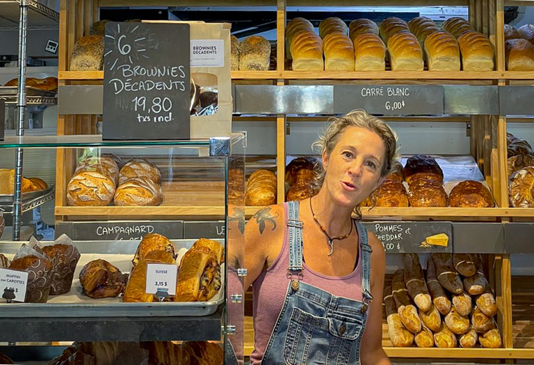 High-End Experiences in Gaspésie - Boulangerie artisanale La Pétrie bakery