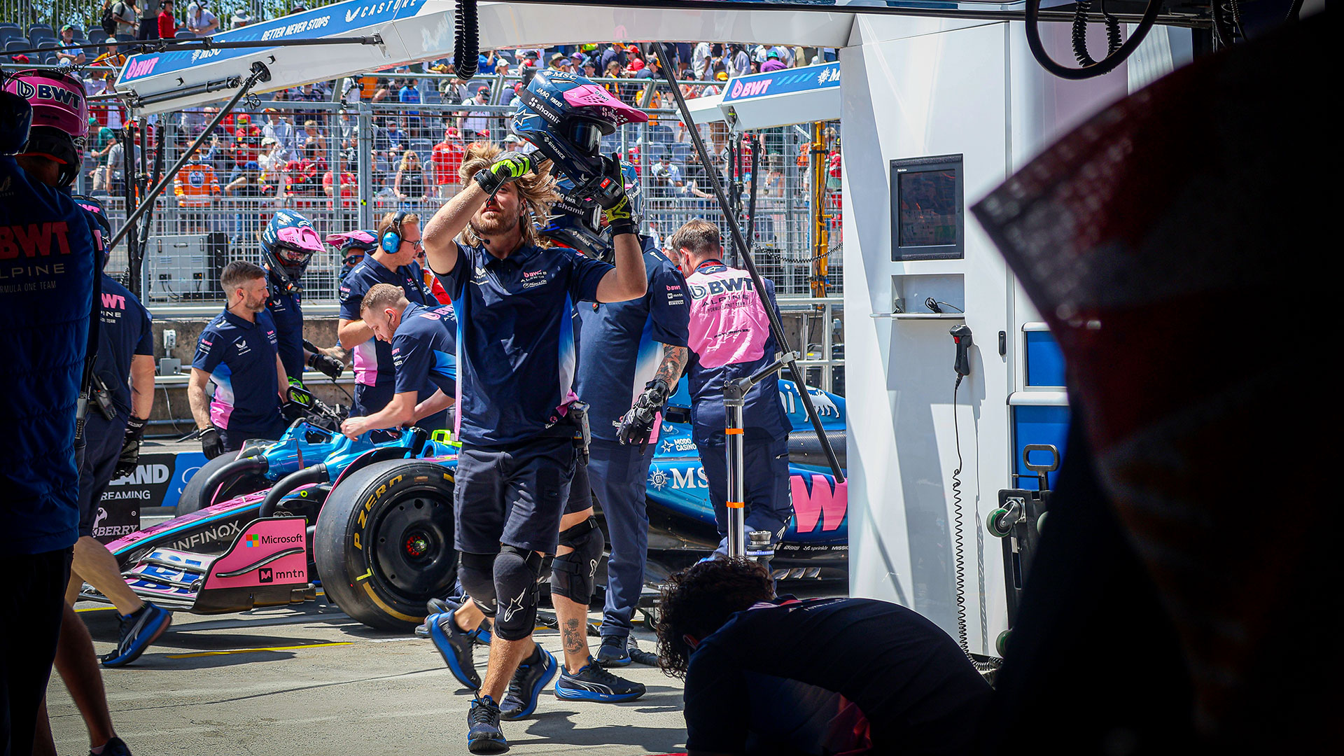 F1 Paddock Club BWT Alpine F1 avec MSC Cruises au Grand Prix du Canada