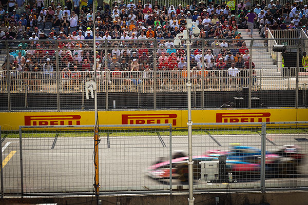 F1 Paddock Club BWT Alpine F1 avec MSC Cruises au Grand Prix du Canada - Une voiture BWT Alpine F1 durant les qualifications