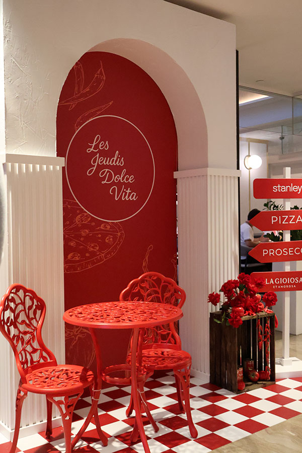 L'entrée des Jeudis Dolce Vita au Stanley