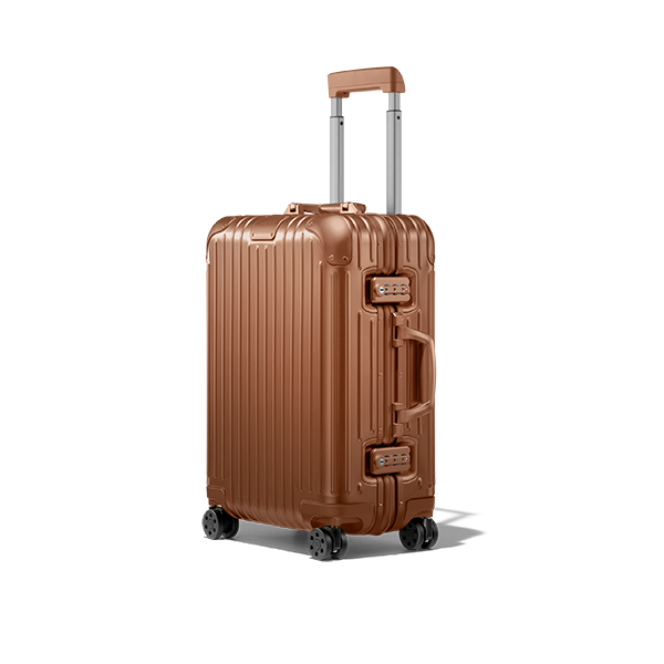 La valise de cabine RIMOWA en Bronze