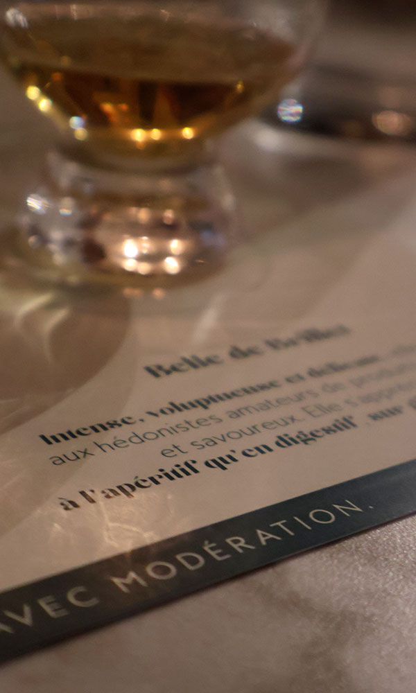 Le produit final, la Belle de Brillet