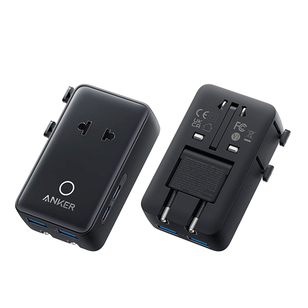 Adaptateur de voyage Anker Nano - Noir