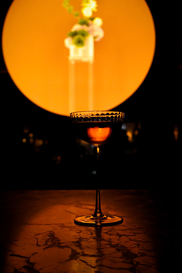 New cocktail experience at Marc Night Bar at Four Seasons Hotel Montréal - Savage Garden Cocktail