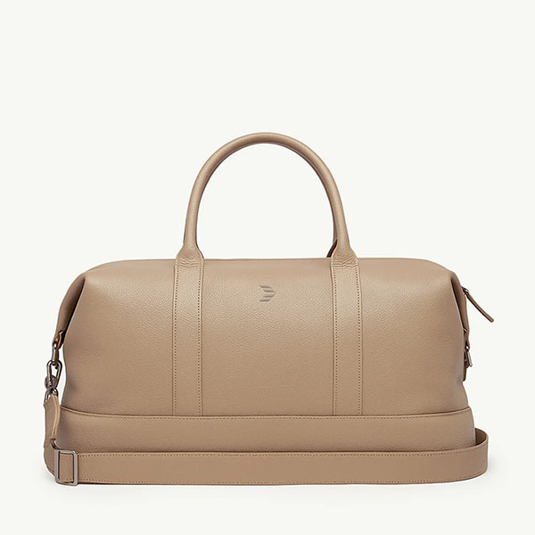 Weekender bag from the Bombardier x Want Les Essentiels collection