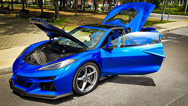 Chevrolet Corvette E-Ray 2025 - Coffre avant