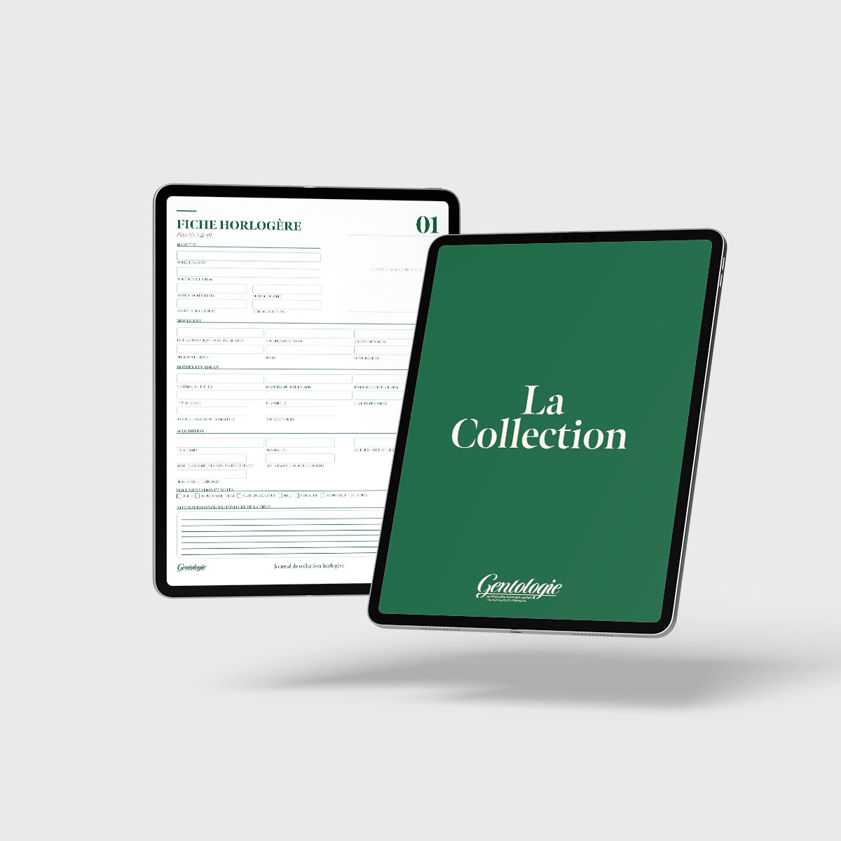 Section « La Collection » du Journal de collection horlogère par Gentologie