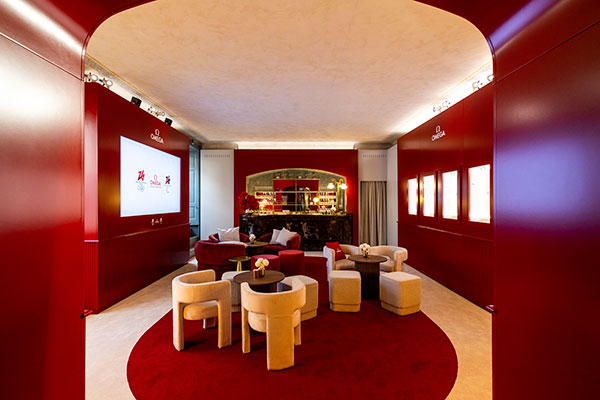 The OMEGA House living room