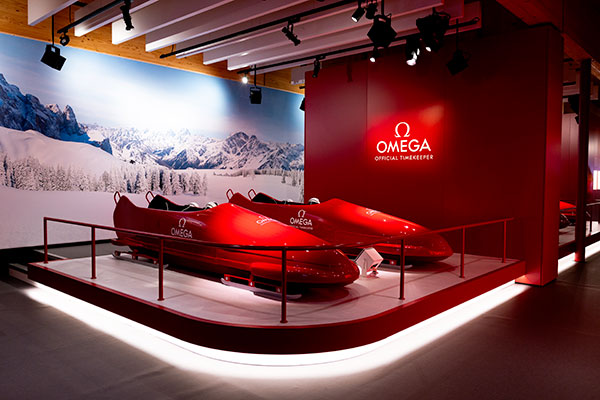 The Bobsled Experience in the OMEGA Pavilion