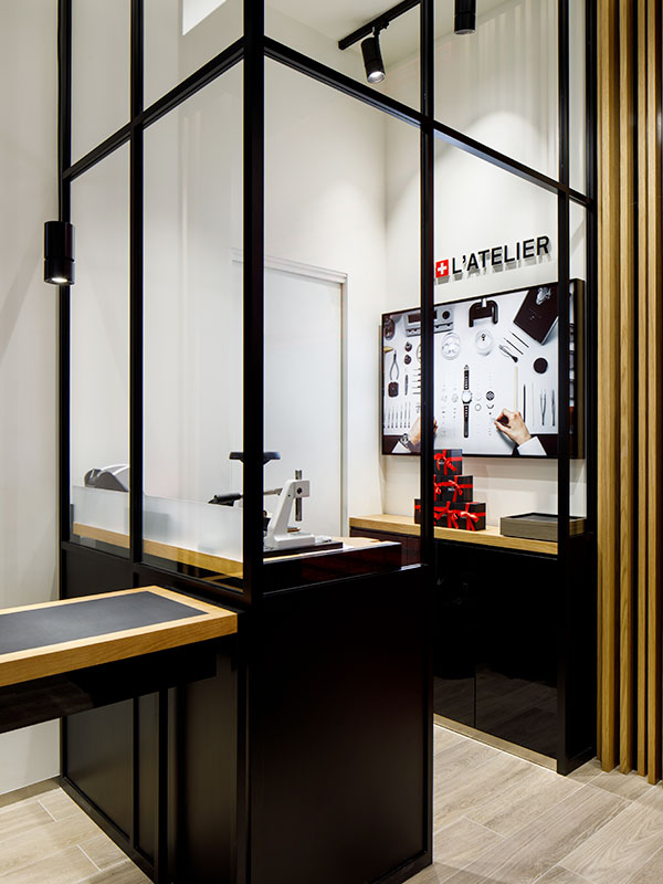 Boutique Tissot Montréal - Atelier