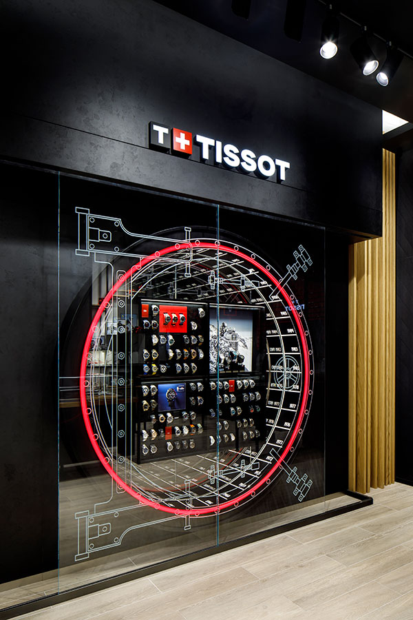 Boutique Tissot Montréal - Voûte