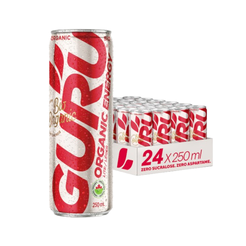 GURU Lite Organic Energy Drinks