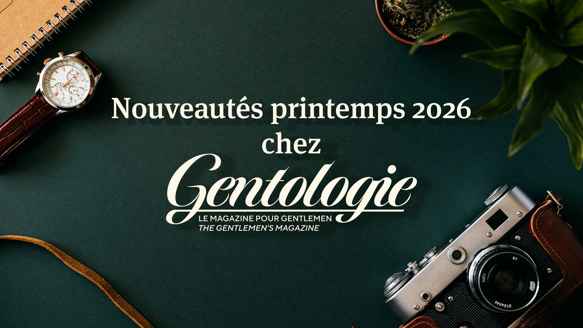 Nouveautés printemps 2026 chez Gentologie
