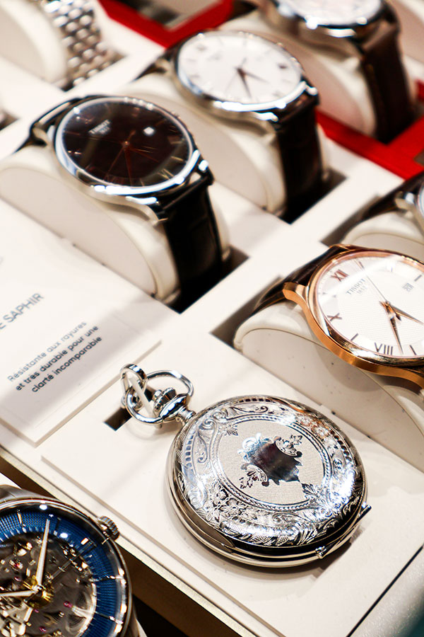 The Tissot Savonnette pocket watch