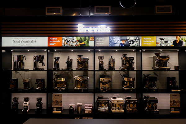 La gamme de machines espresso Breville