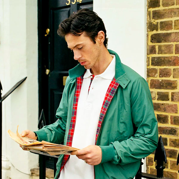 Le manteau G9 de Baracuta, dans les précurseurs du style Harrington