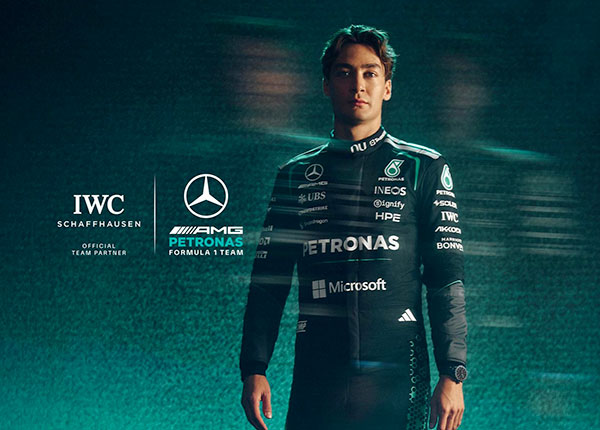 George Russell et IWC Schaffhausen