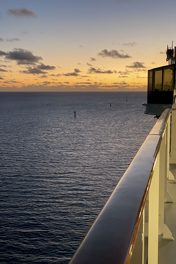 Il est aussi possible de trouver des endroits calmes sur le MSC Meraviglia