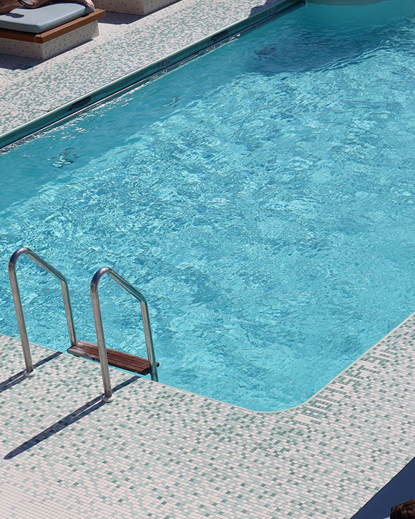 One of the pools of the MSC Meraviglia