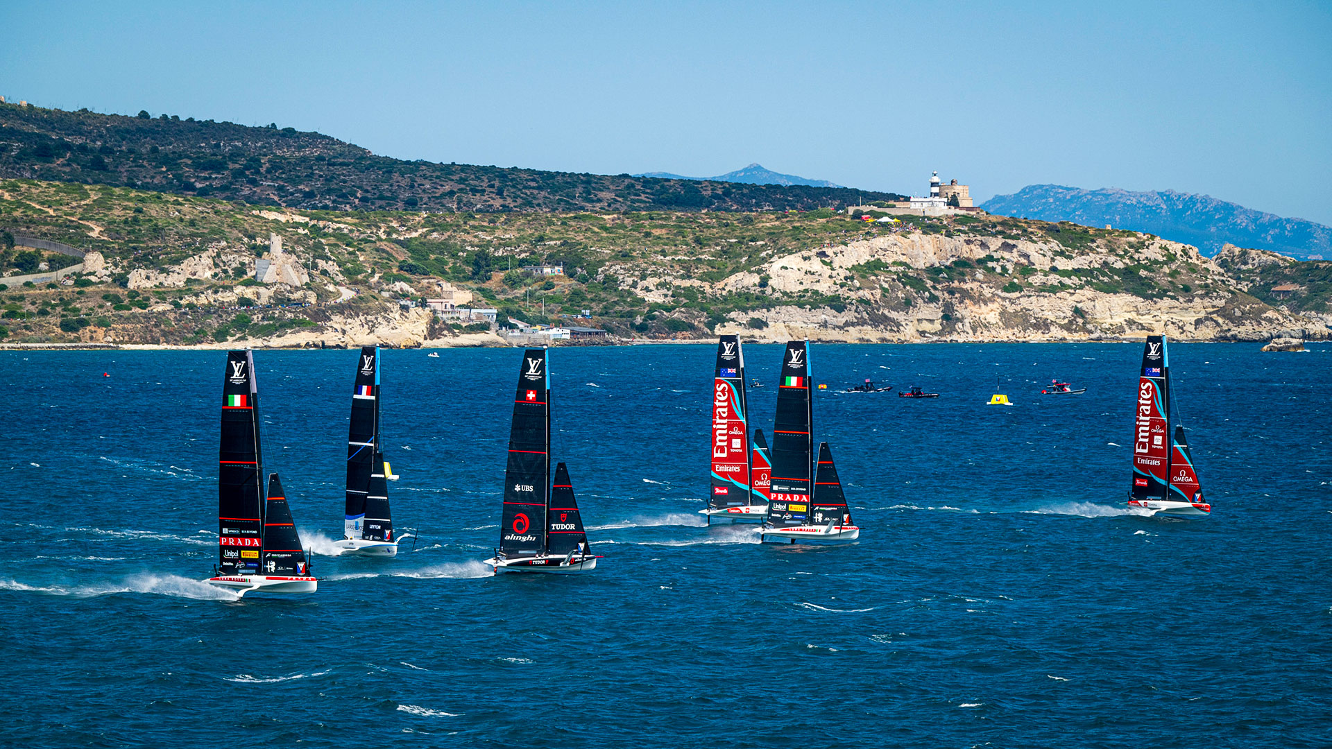 Preliminary Regattas of the 38th Louis Vuitton America's Cup - Cover