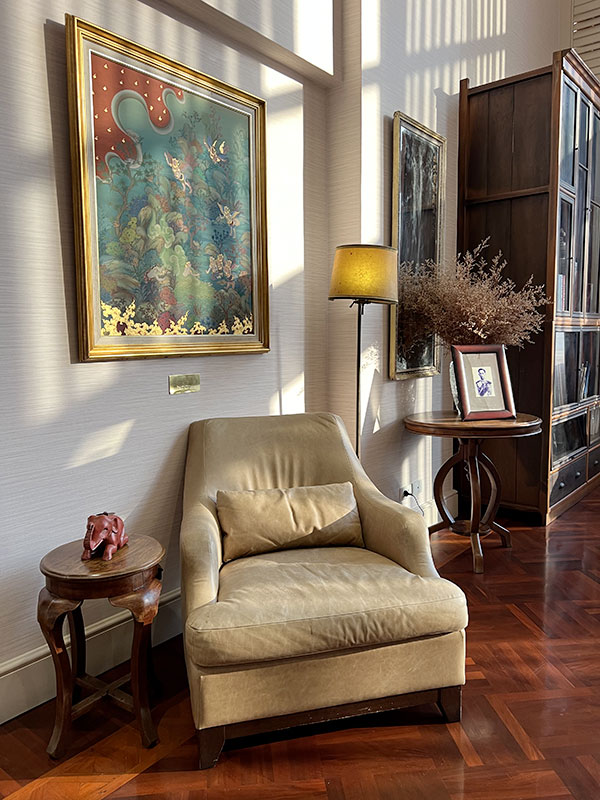 Un fauteuil pour bien vous reposer - Club exécutif Siam - The Sukosol à Bangkok
