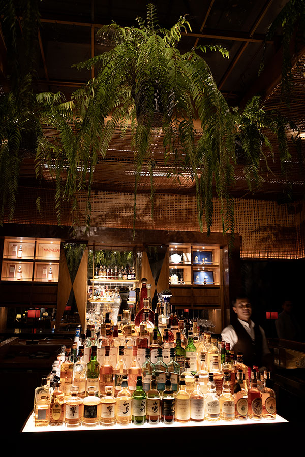 The Aqua Bar is the perfect place to end the evening