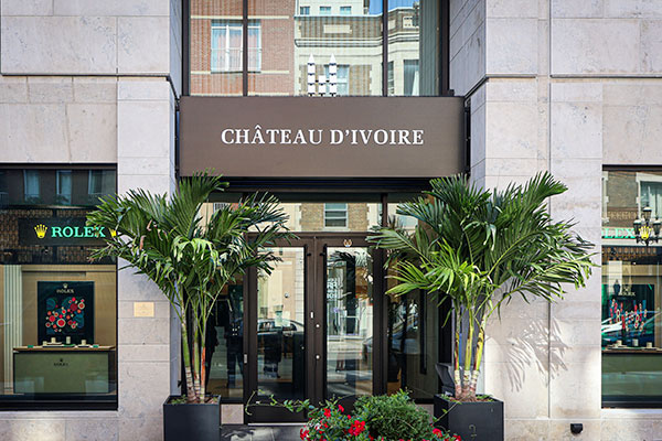 Château d'Ivoire's new entrance