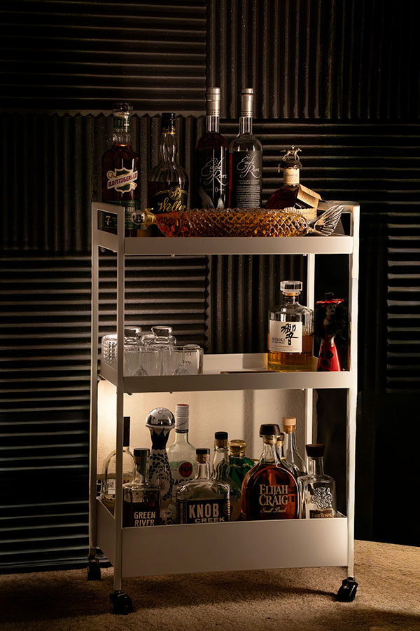 Comment aménager son chez-soi comme un gentleman - Chariot de bar