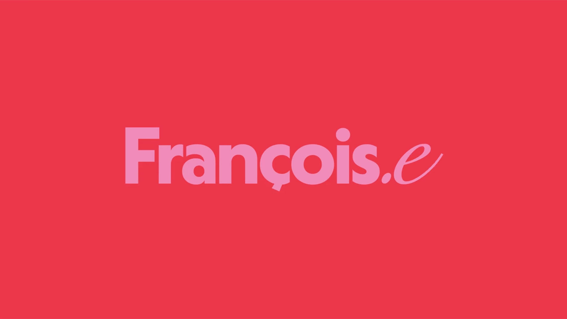 The film François·e stars Louis Morissette and Pascale Drevillon