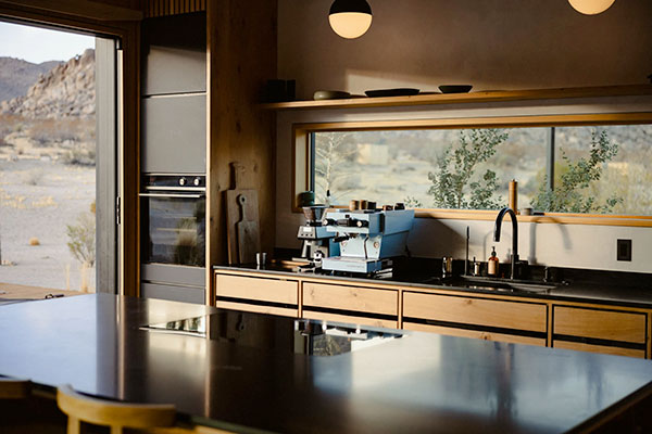 How to Furnish Your Home Like a Gentleman - Coffee corner - La Marzocco
