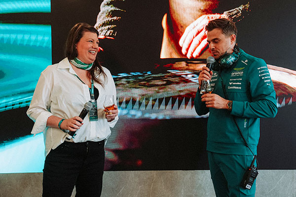 During the 18-year-old tasting with Jamie Johnson, Glenfiddich Canadian National Brand Ambassador
Photo: Glenfiddich