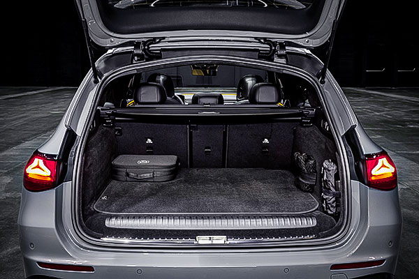 The generous trunk will be perfect for big outings