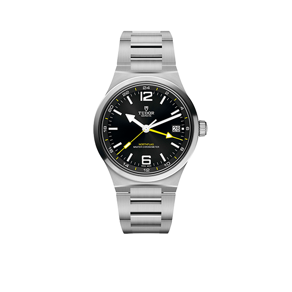 The integration of the case and bracelet is impeccable on the TUDOR Northflag