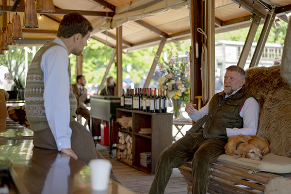 Theo James and Guy Ritchie